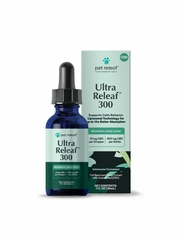 PET RELEAF DOG LIPOSOMES ULTRA HEMP OIL 300 MG CBD 1OZ