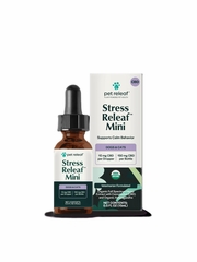 PET RELEAF DOG STRESS RELEAF 150 MINI HEMP OIL 0.5OZ