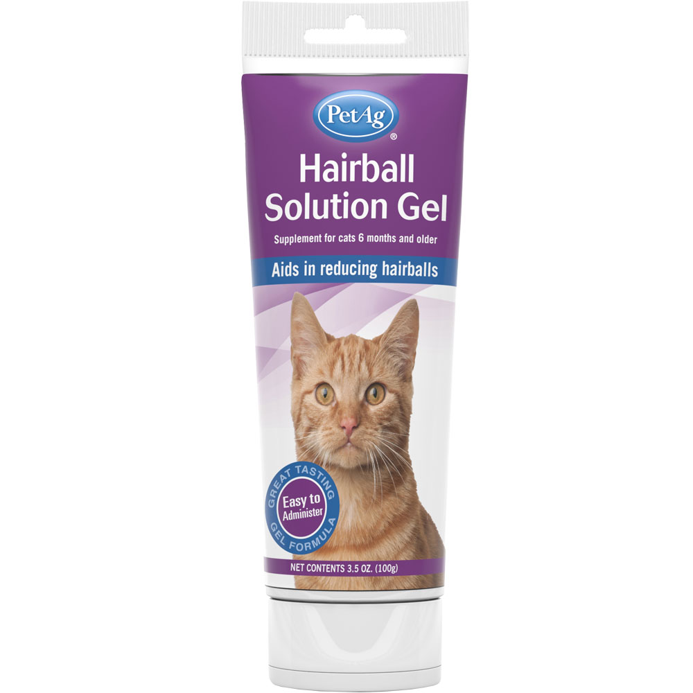 PetAg Hairball Solution Gel for Cats (3.5 oz) On Sale EntirelyPets Rx