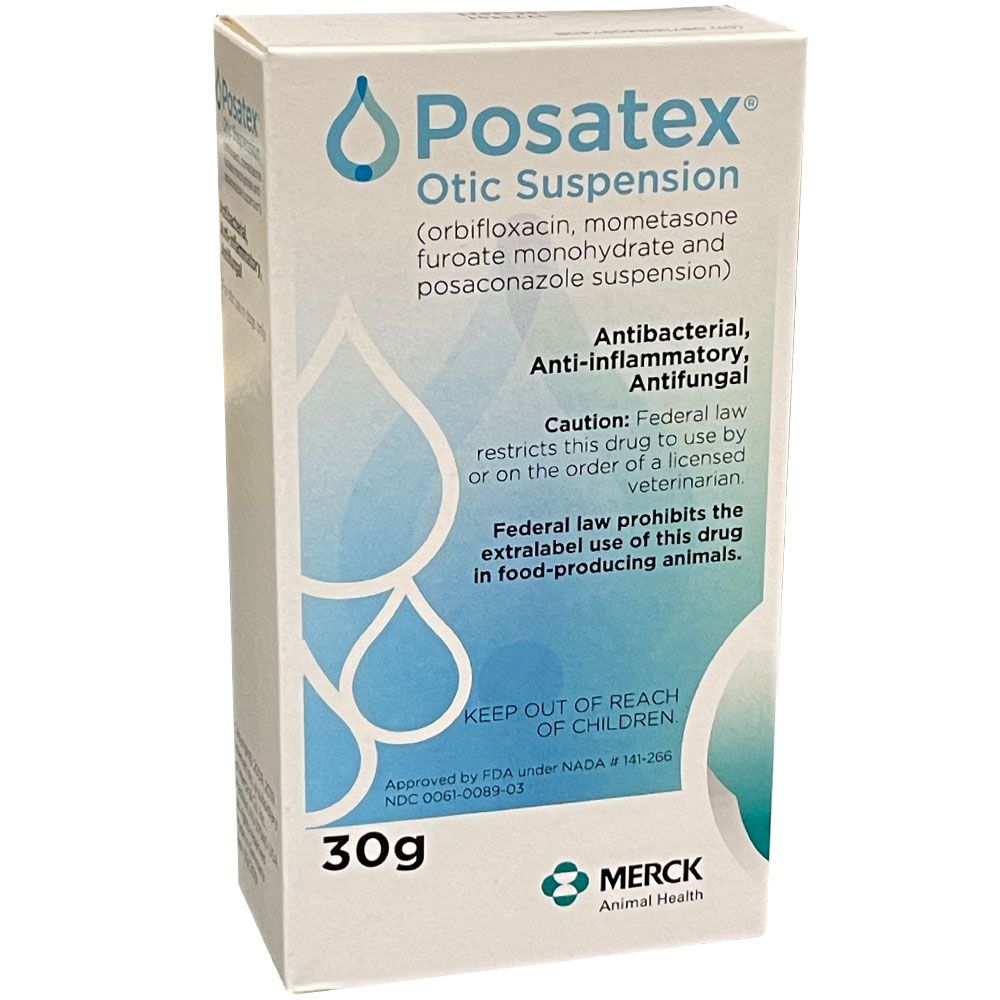 Posatex Otic Suspension 30 gm On Sale EntirelyPets Rx