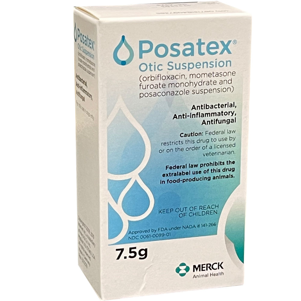 Posatex Otic Suspension 7.5 gm On Sale EntirelyPets Rx