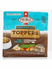PRIMAL DOG CAT CUPBOARD CUTS FISH TOPPER FD 3.5OZ