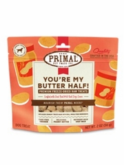 PRIMAL DOG GOAT MILK CHICKEN PEANUT BUTTER FD TREAT 2OZ