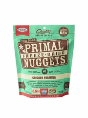 PRIMAL DOG NUGGETS CHICKEN FD 5.5OZ