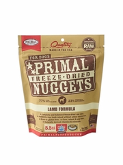 PRIMAL DOG NUGGETS LAMB FD 5.5OZ