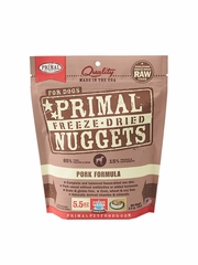 PRIMAL DOG NUGGETS PORK FD 5.5OZ