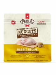 PRIMAL DOG NUGGETS RABBIT FD 5.5OZ
