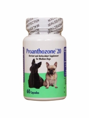 Proanthozone Capsules for Medium Dogs 20 mg 60 ct