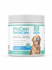 ProDen DentalCare Dental Bites for Medium and Large Dogs, Veggie Flavor, 6oz