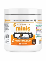 PROGILITY DOG MINI HIP JOINT SMALL BREED CHEW 60CT 5.5OZ