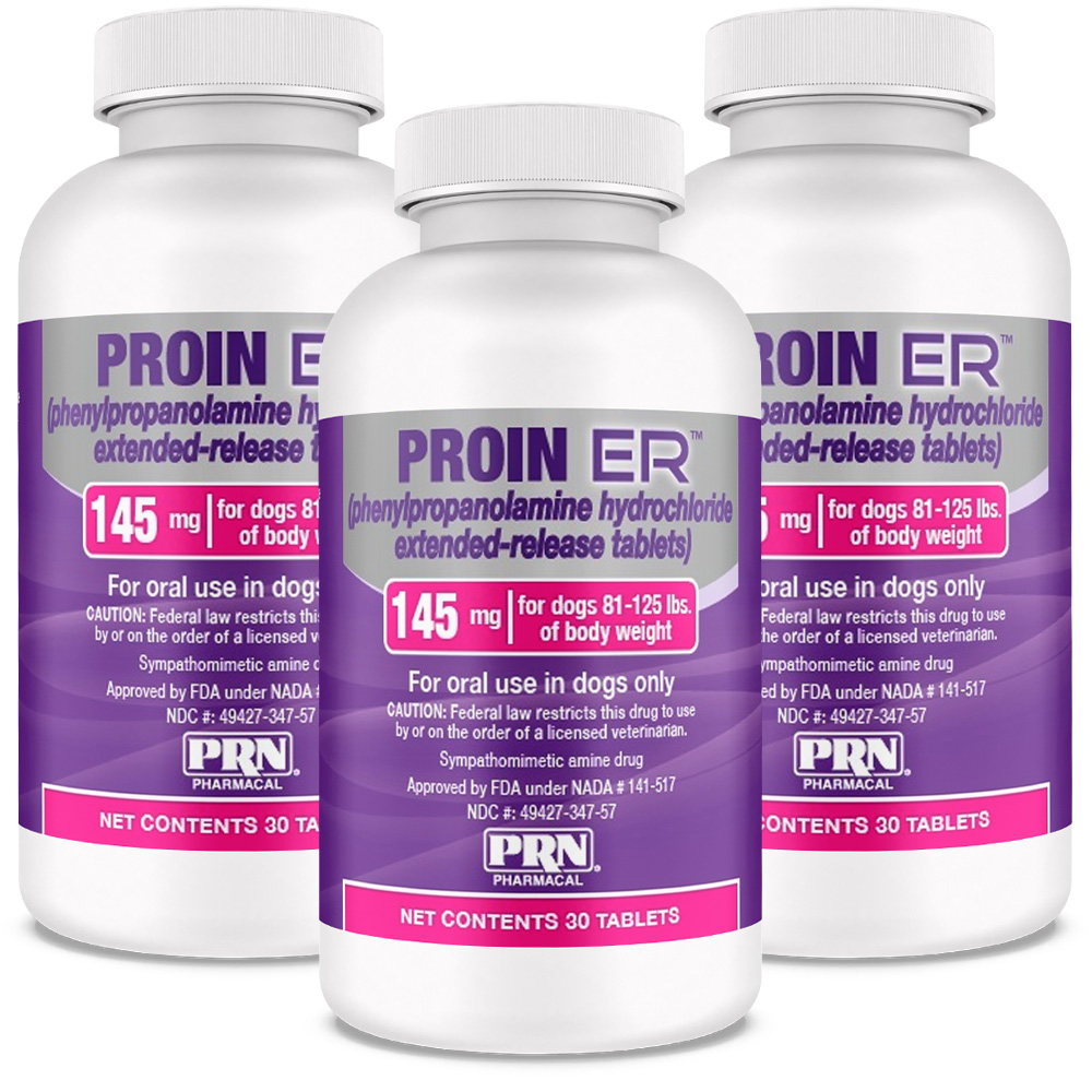 Proin ER for Dogs phenylpropanolamine hydrochloride 145mg (90