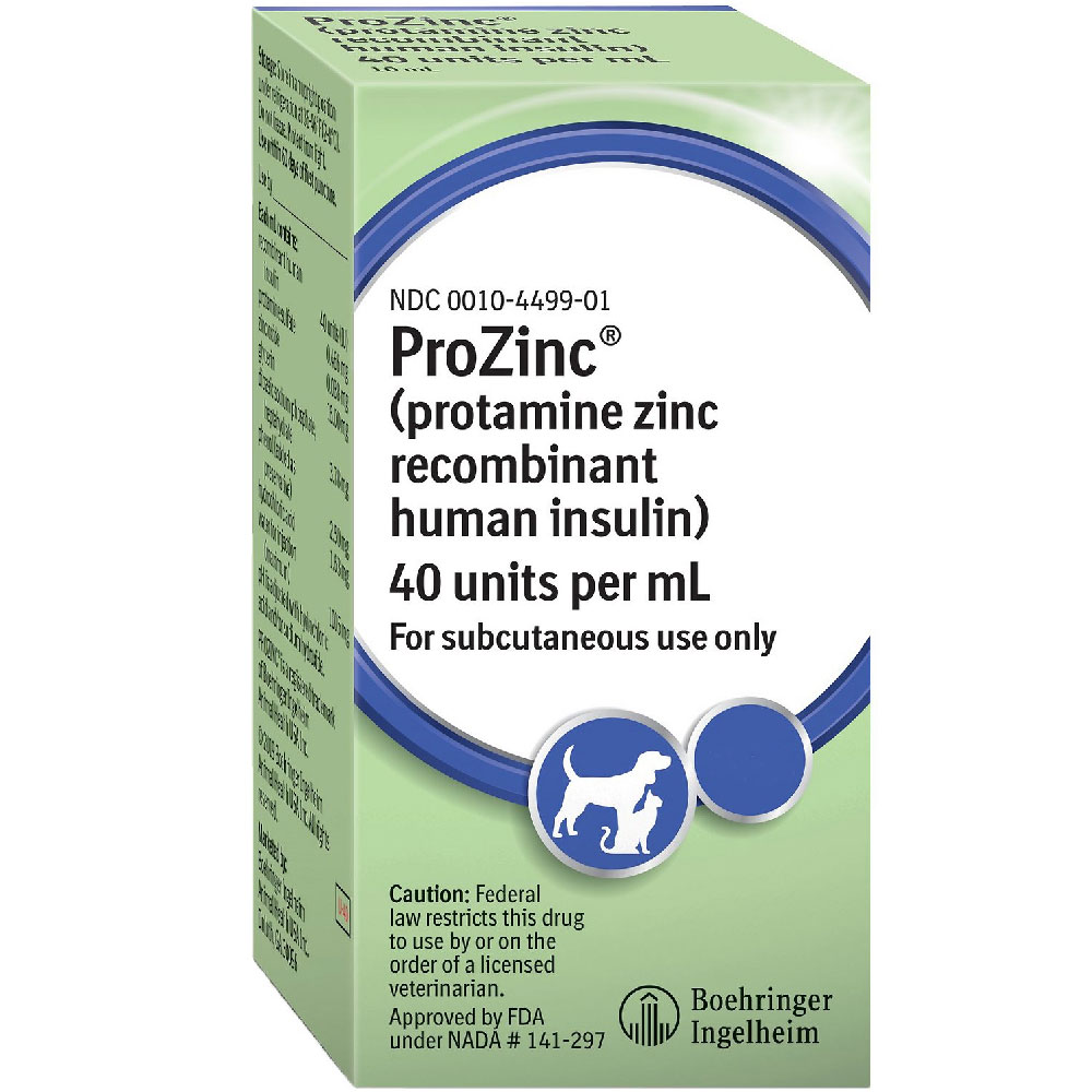 ProZinc 20mL Insulin U40 for Dogs and Cats On Sale EntirelyPets Rx