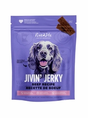 PURE VITA DOG JIVIN JERKY BEEF TREAT 4OZ