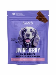 PURE VITA DOG JIVIN JERKY DUCK TREAT 4OZ