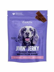 PURE VITA DOG JIVIN JERKY TURKEY TREAT 4OZ