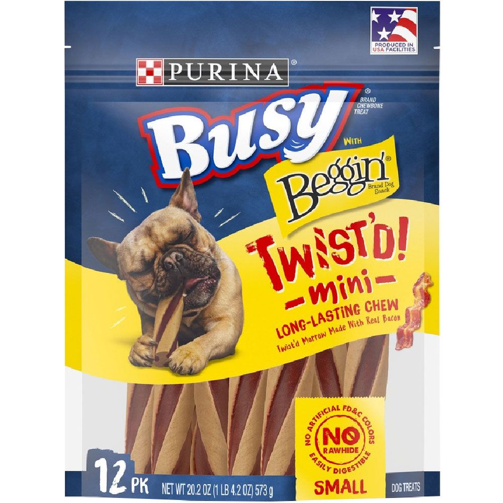 Purina Busy Beggin Twist'd Mini (20.2 oz) | On Sale | EntirelyPets Rx