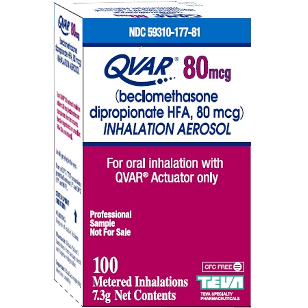 QVAR HFA Inhalation Aerosol 80mcg On Sale EntirelyPets Rx