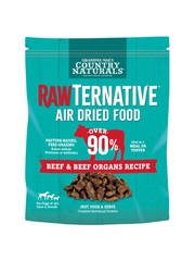 RAWTERNATIVE DOG BEEF BEEF ORGANS AIR DRIED 5OZ