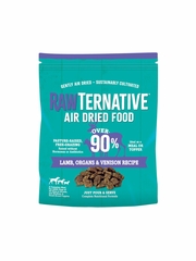 RAWTERNATIVE DOG LAMB LAMB ORGANS VENISON AIR DRIED 5OZ