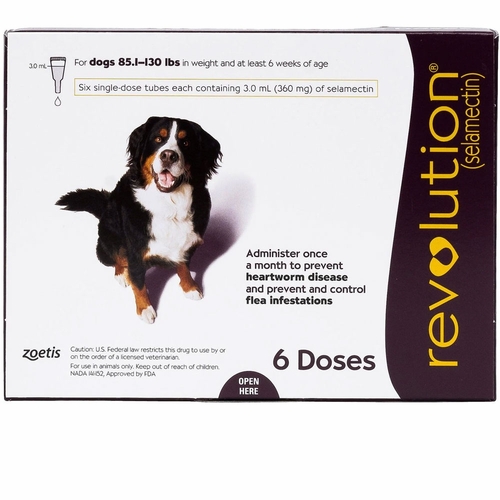 Revolution for Dogs for Dogs, lbs (6 Doses) [Flea