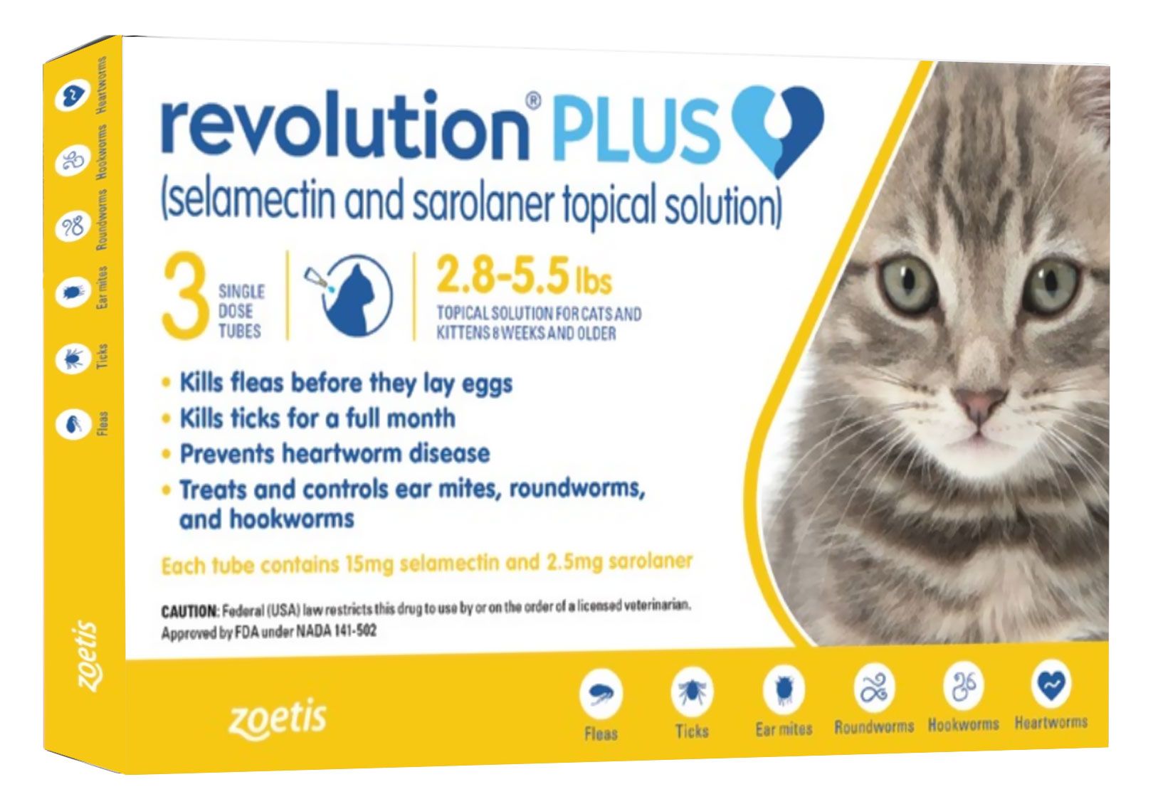 Revolution Plus for Cats On Sale EntirelyPets Rx