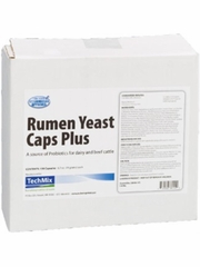 Rumen Yeast Caps for Dairy and Beef Cattle, 100 Count