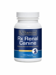 Rx Renal Canine for Dogs, 120 Capsules