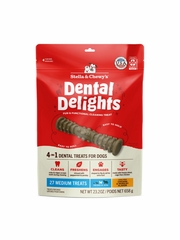 SC DOG DENTAL DELIGHTS MEDIUM TREAT 27CT