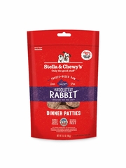 SC DOG PATTIES RABBIT FD 5.5OZ
