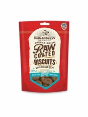 SC DOG RAW COATED BISCUITS LAMB 9OZ