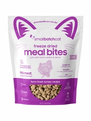 SMALLBATCH CAT MEALBITES TURKEY FD 10OZ