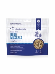 SMALLBATCH DOG CAT BLUE MUSSELS FD TREAT 2OZ
