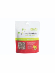 SMALLBATCH DOG CAT HEARTS BEEF FD TREAT 3.5OZ
