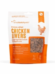 SMALLBATCH DOG CAT LIVER CHICKEN FD TREAT 3.5OZ