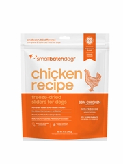 SMALLBATCH DOG SLIDERS CHICKEN FD 14OZ