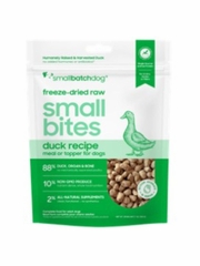 SMALLBATCH DOG SMALL BITES DUCK FD 7OZ