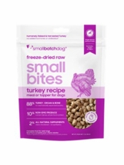 SMALLBATCH DOG SMALL BITES TURKEY FD 7OZ