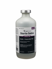Sterile Saline Solution 0.9% - 250ml Bottle for Animals