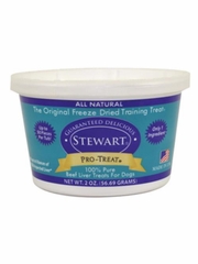 Stewart Pro-Treat Freeze Dried Beef Liver Training Treats for Dogs, 2oz