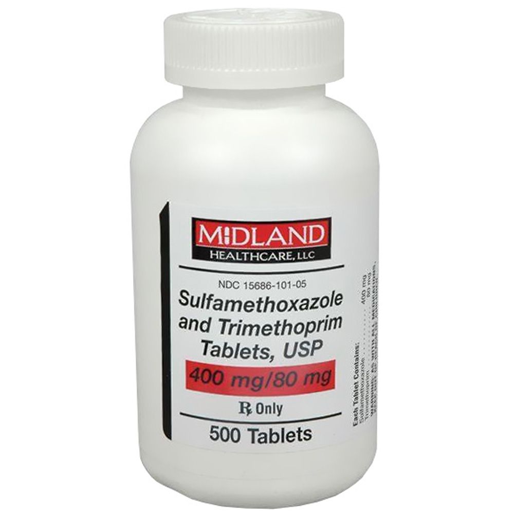 Sulfamethoxazole & Trimethoprim 400mg/80mg (500 tabs) On Sale