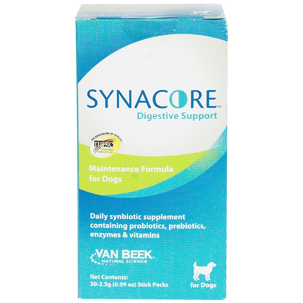 Synacore Synacore Canine Probiotics, Prebiotics, Vitamins, Enzymes - Box of 30 ...