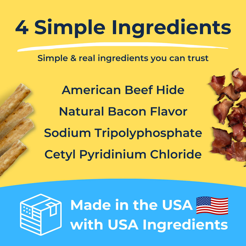 Tartar Shield Soft Rawhide Chews for Extra Large Dogs (12 count) On