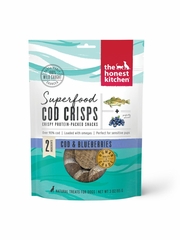 THK DOG COD BLUEBERRY CRISPS TREAT 3OZ