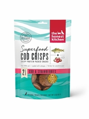 THK DOG COD STRAWBERRY CRISPS TREAT 3OZ