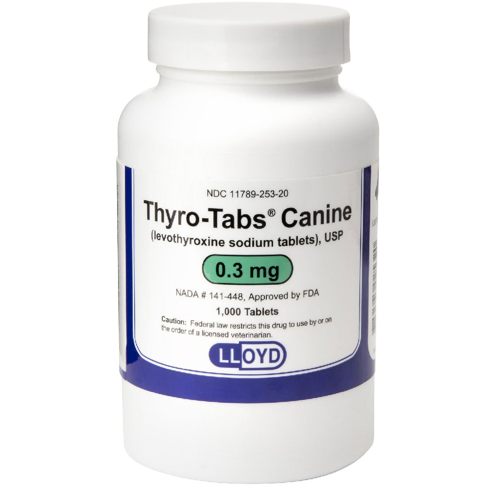ThyroTabs 0.3mg (120 tabs) On Sale EntirelyPets Rx