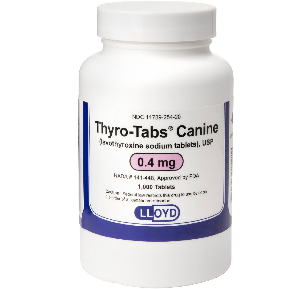 ThyroTabs 0.4mg (120 tabs) On Sale EntirelyPets Rx