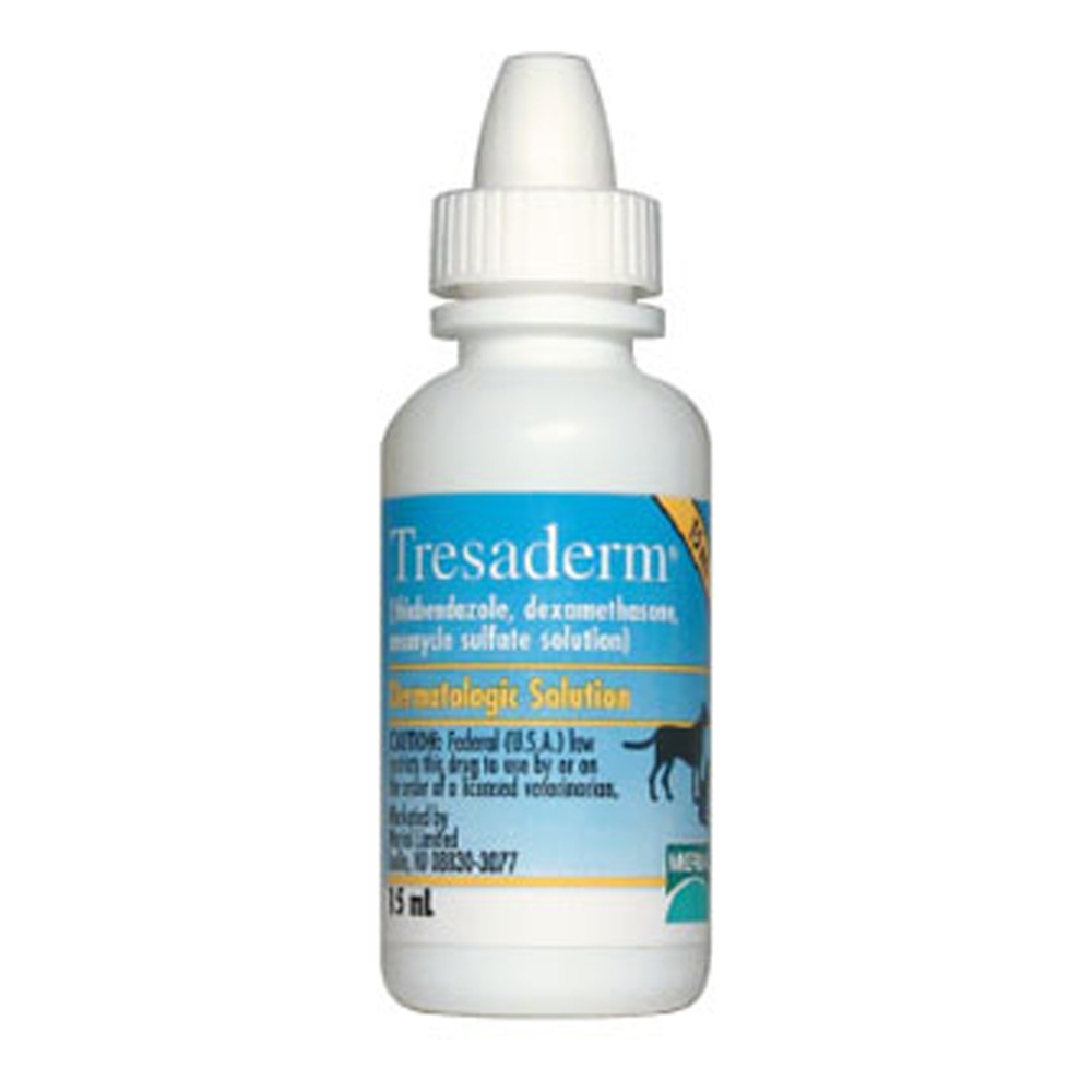 Tresaderm 15 ml for Dogs & Cats Free Shipping* EP Rx