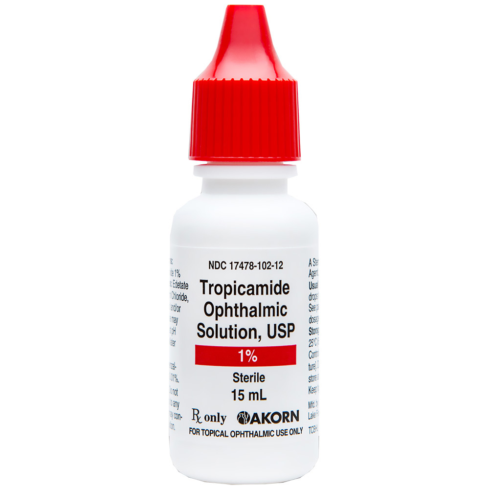Tropicamide Ophthalmic Solution 0.5% (15 ml) | On Sale | EntirelyPets Rx