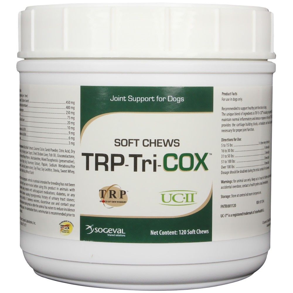 TRPTriCOX Soft Chews 120 ct On Sale EntirelyPets Rx