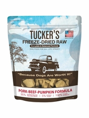 TUCKERS DOG PORK BEEF PUMPKIN FD 14OZ